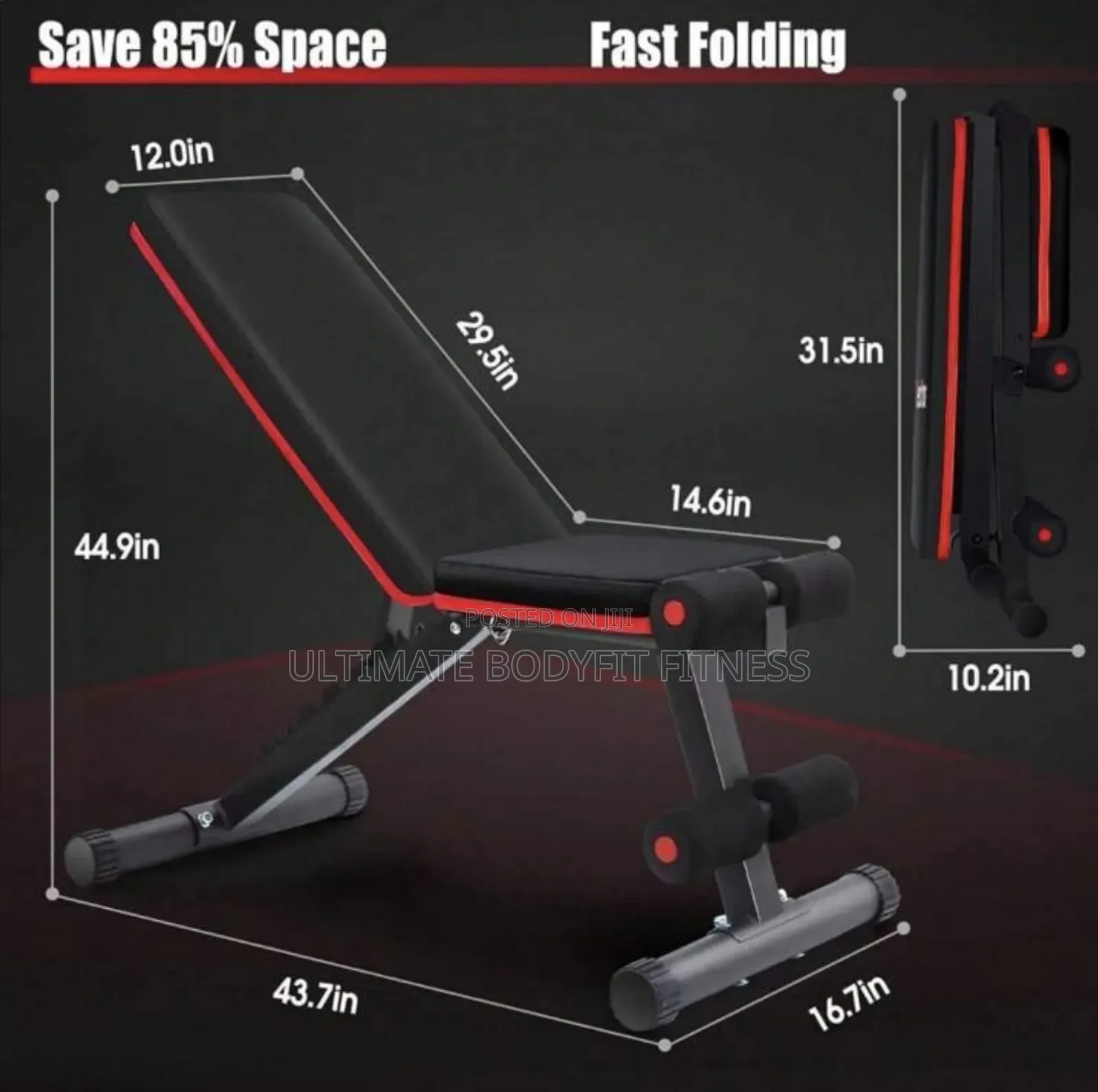 Brand New Hc-318 Adjustable Bench
