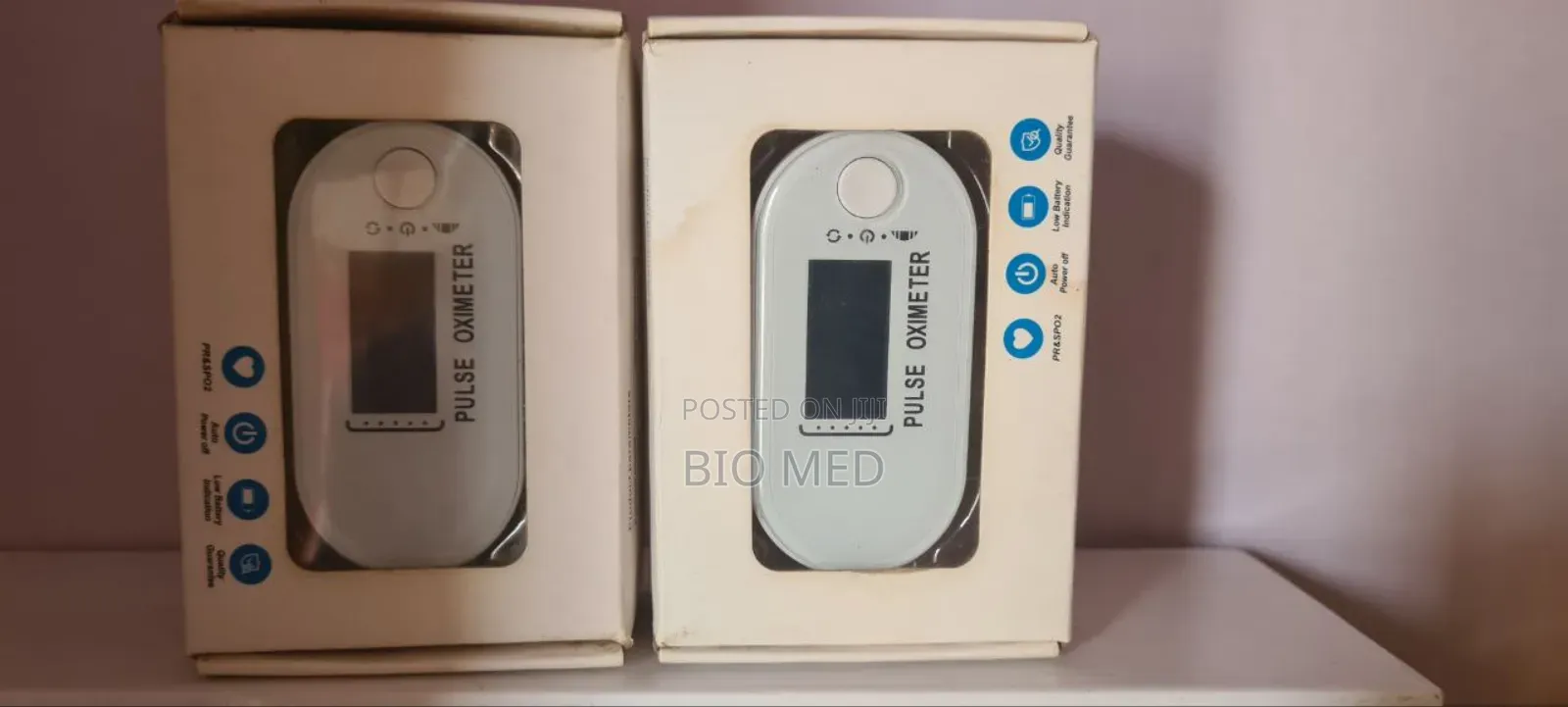 Fingertip Pulse Oximeter Blood Oxygen And Heartbeat Monitor