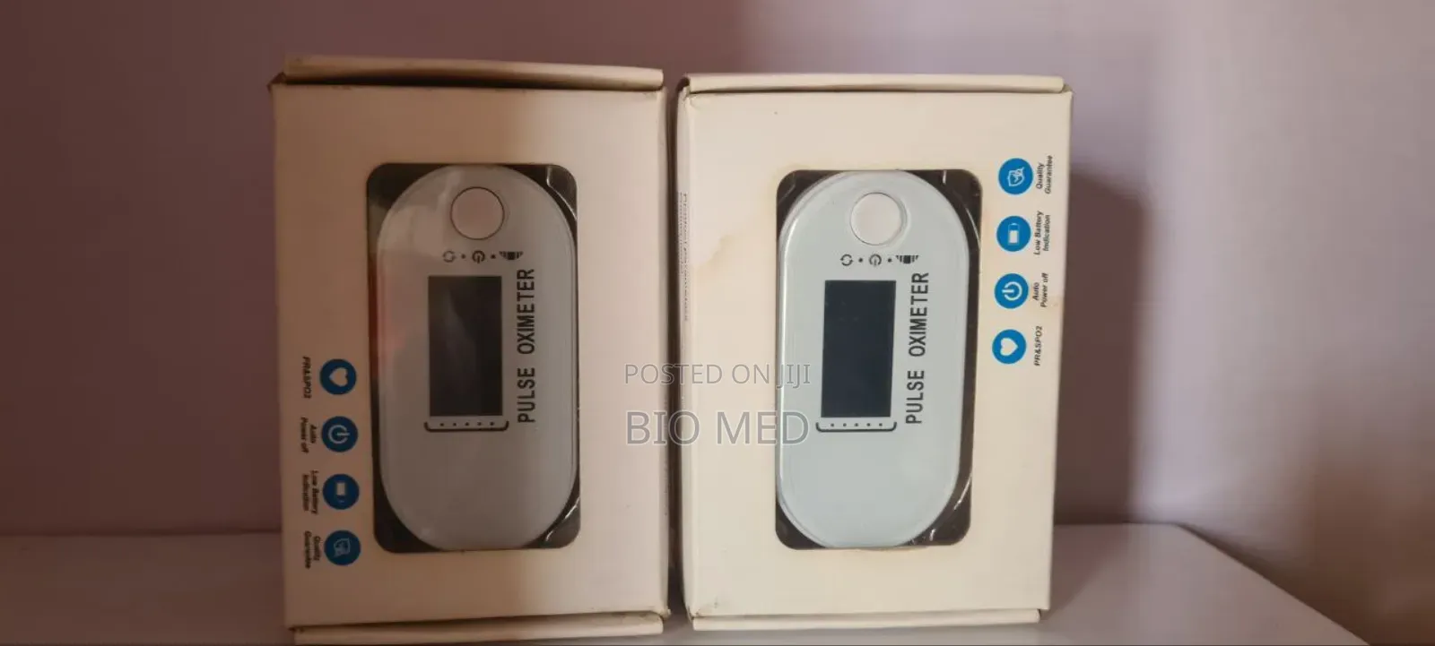 Fingertip Pulse Oximeter Blood Oxygen And Heartbeat Monitor
