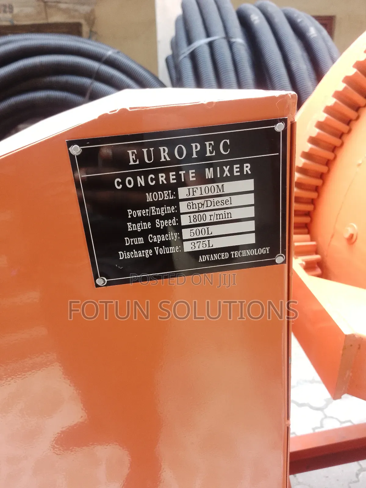 Concrete Mixer 500 Litres
