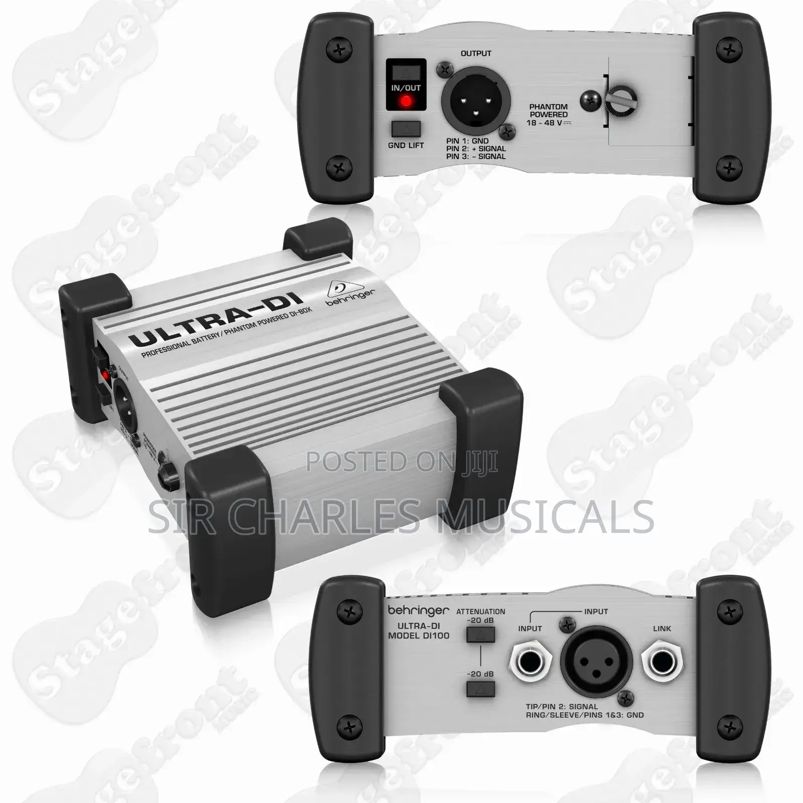 Behringer ULTRA-DI DI100 Professional Di Box