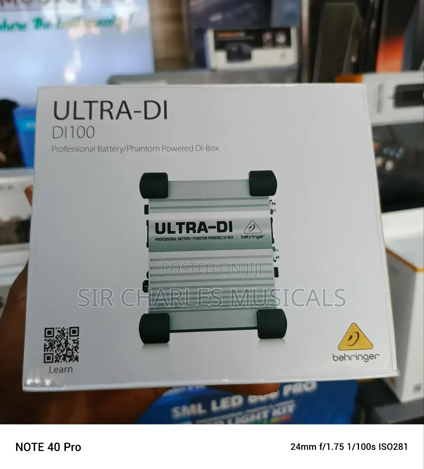 Behringer ULTRA-DI DI100 Professional Di Box