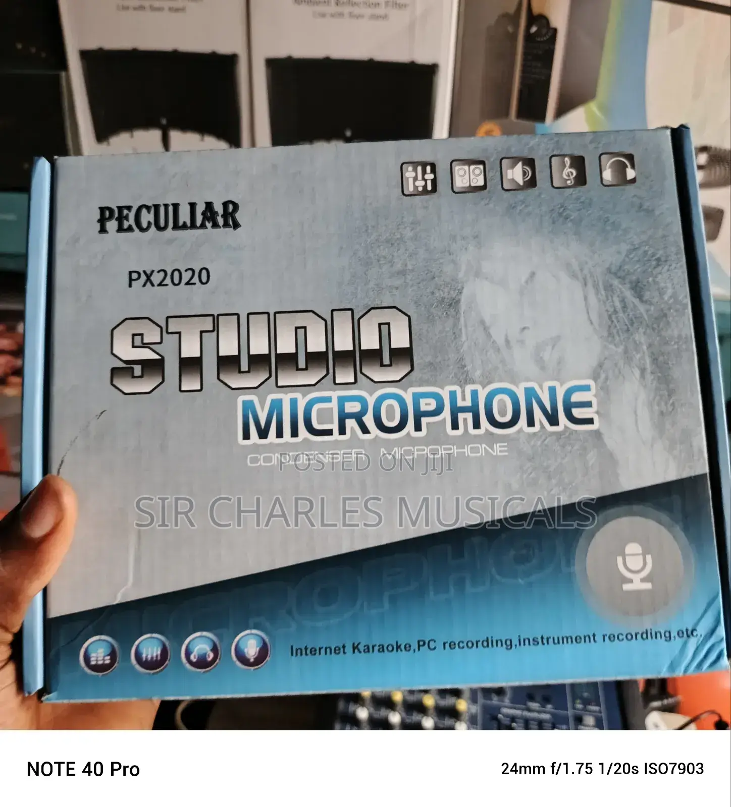 High Quality Peculiar PX-2020 Condenser Studio Microphone