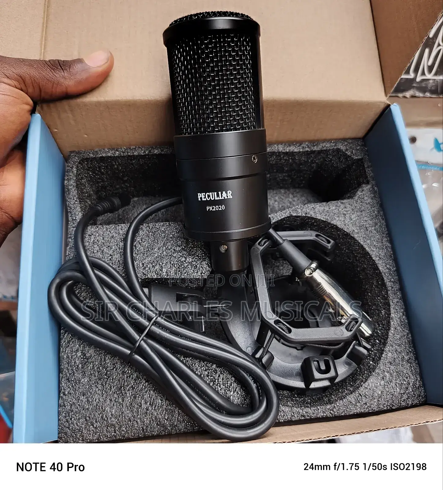 High Quality Peculiar PX-2020 Condenser Studio Microphone