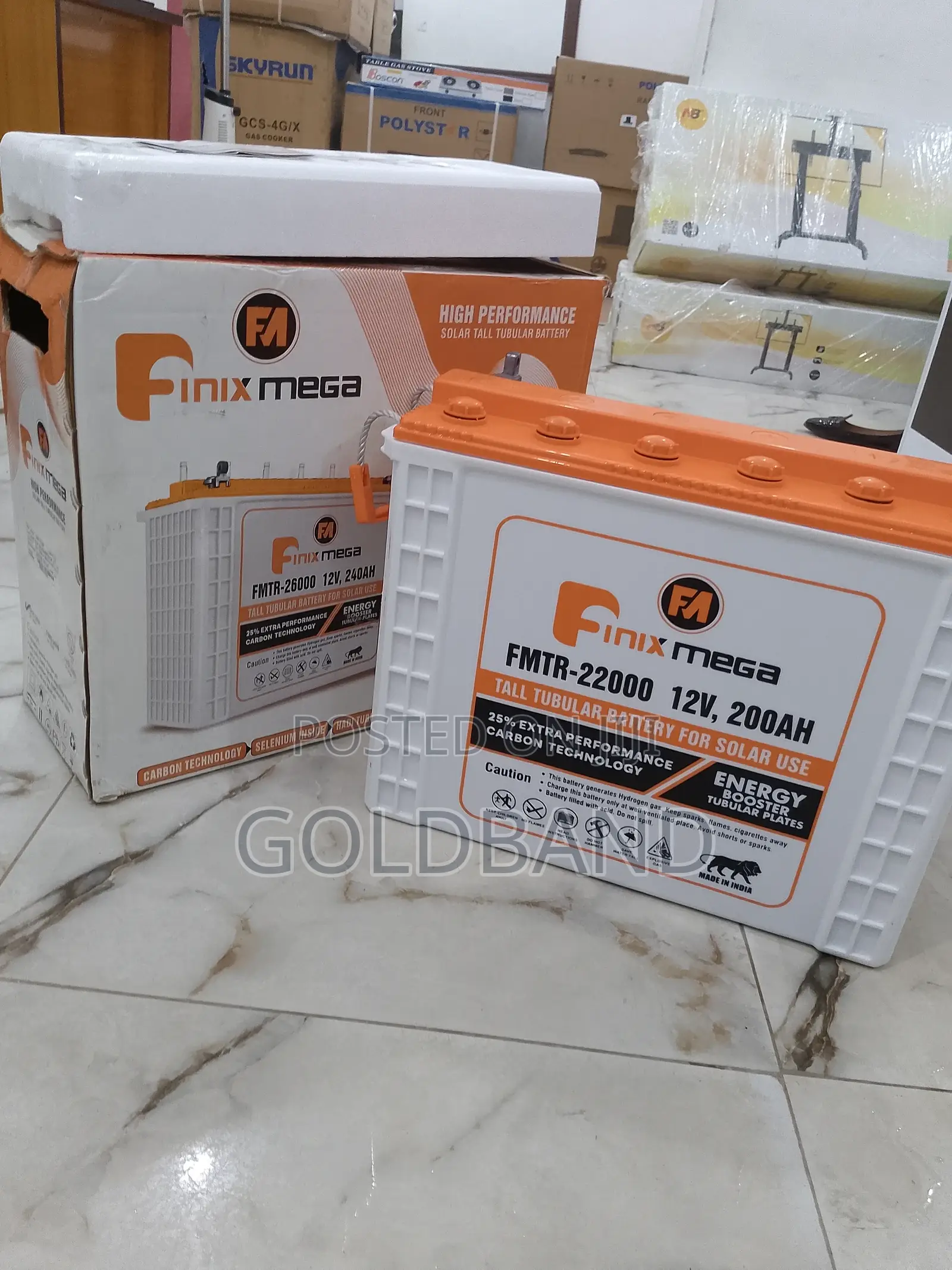 Newly Built Finix Mega Tubular Solar Battery
