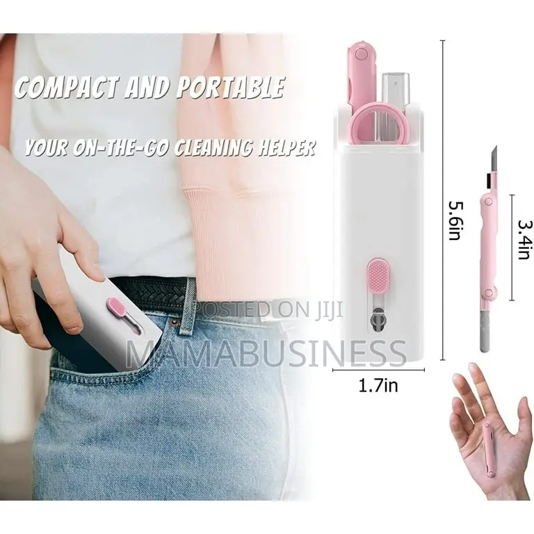 7 in 1 Multipurpose Computer Keyboard Earphones Cleaning K