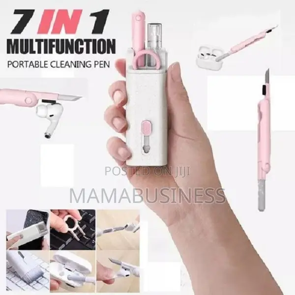 7 in 1 Multipurpose Computer Keyboard Earphones Cleaning K