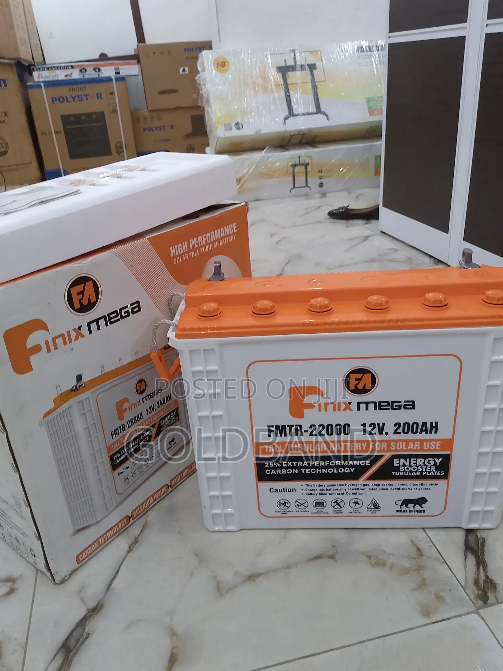 Advance Finix Mega Tall Tubular Battery for Solar Use