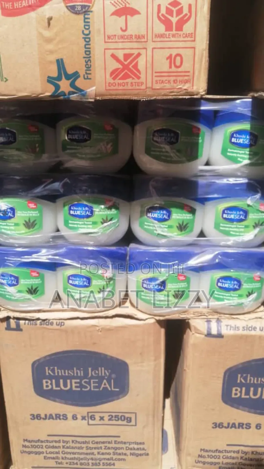 Vaseline Khushi Jelly Blueseal by 12