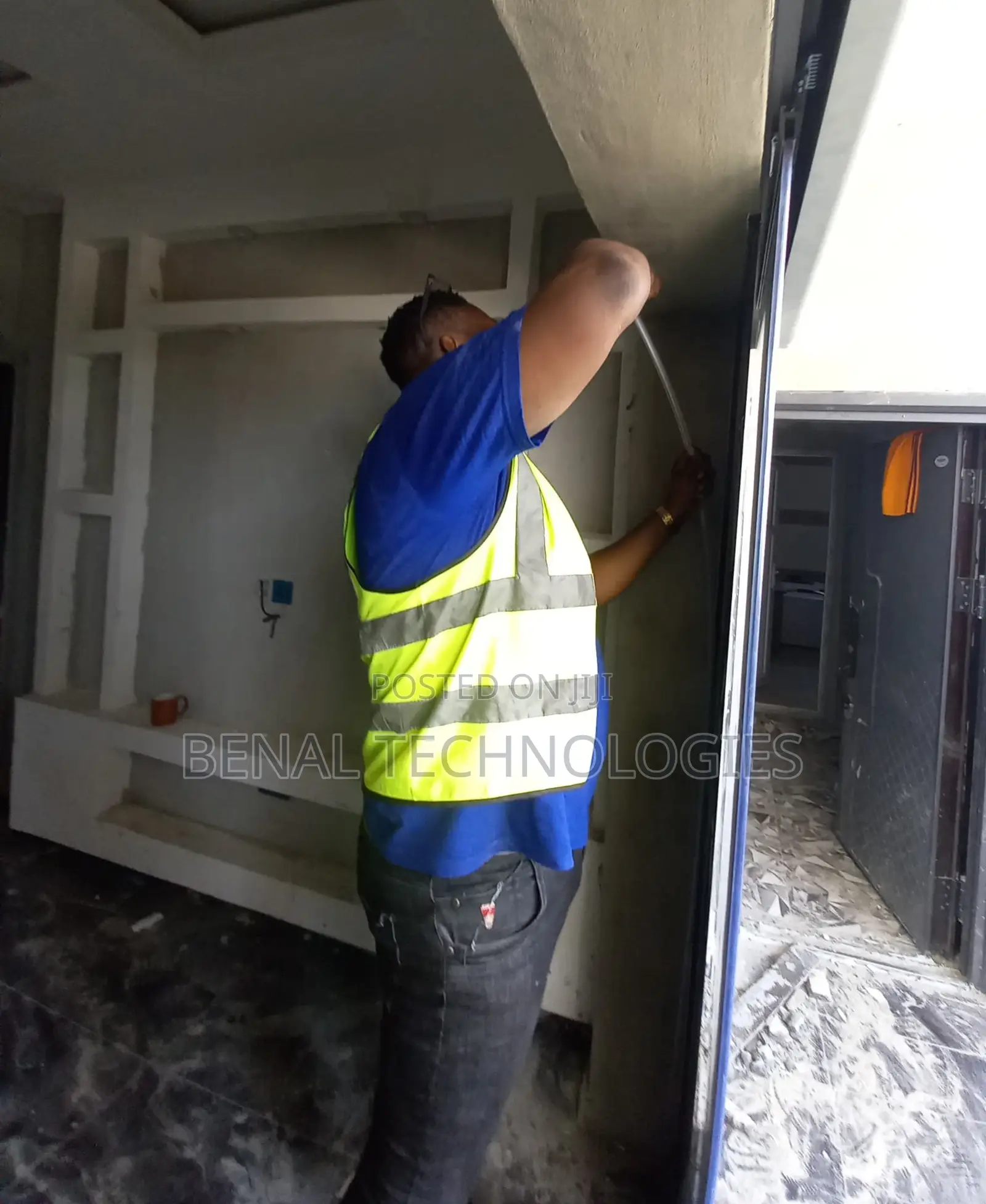 Sensor Installation for Auto Sliding Door
