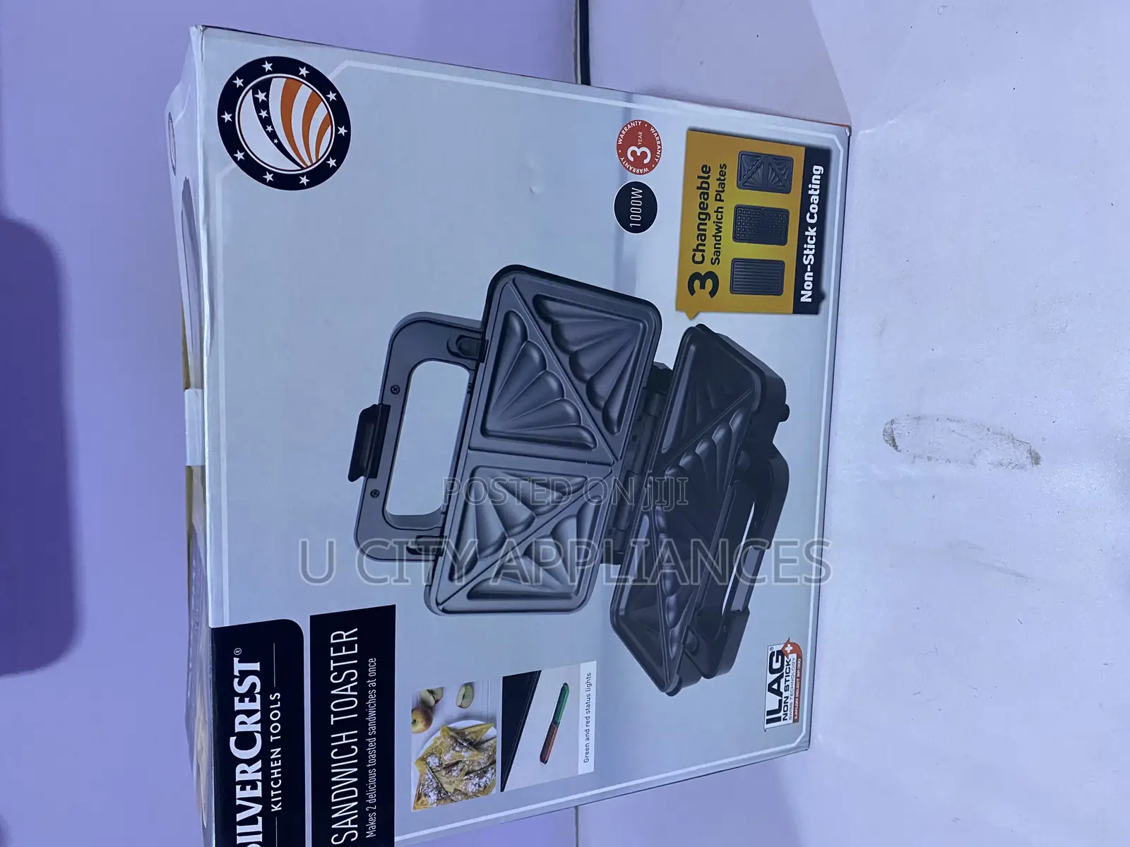 3in1 Changeable Sandwich Toaster
