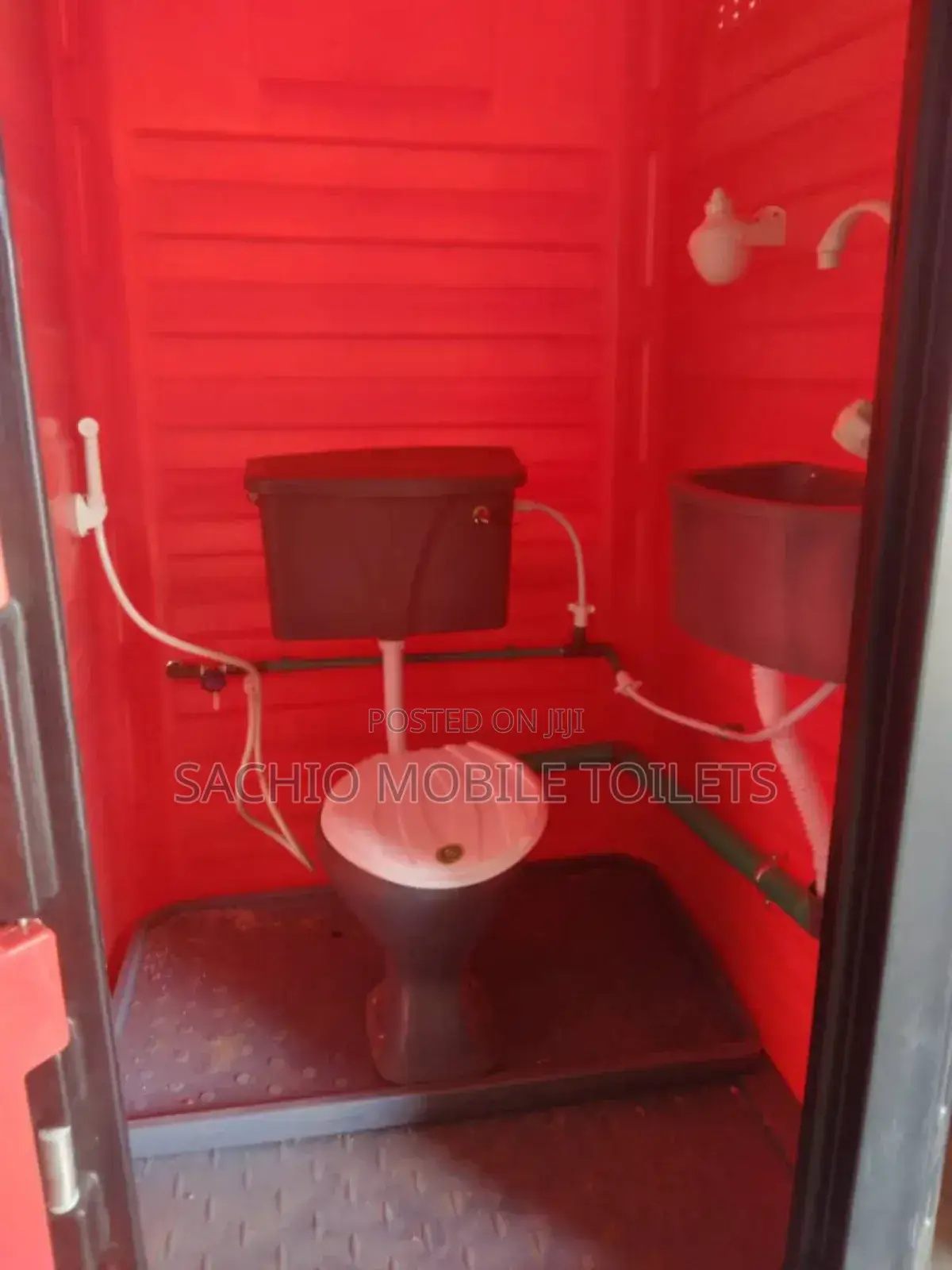 Brand New Conventional Toilet With Normal Roof