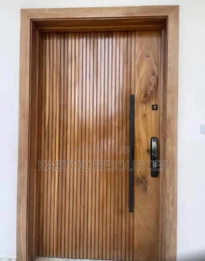 Hardwood Security Smart Door