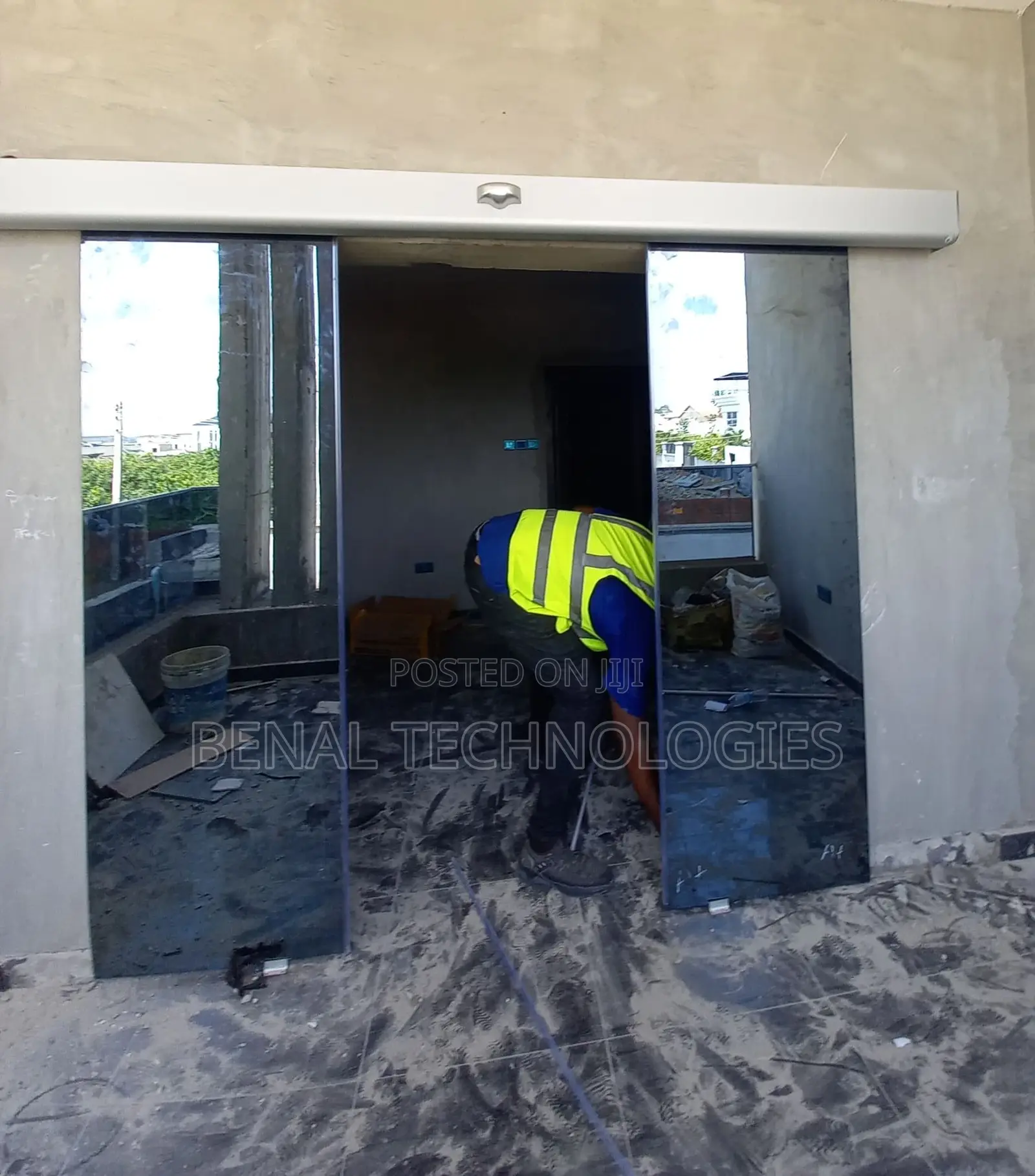 Automatic Sensor-Activated Doorway