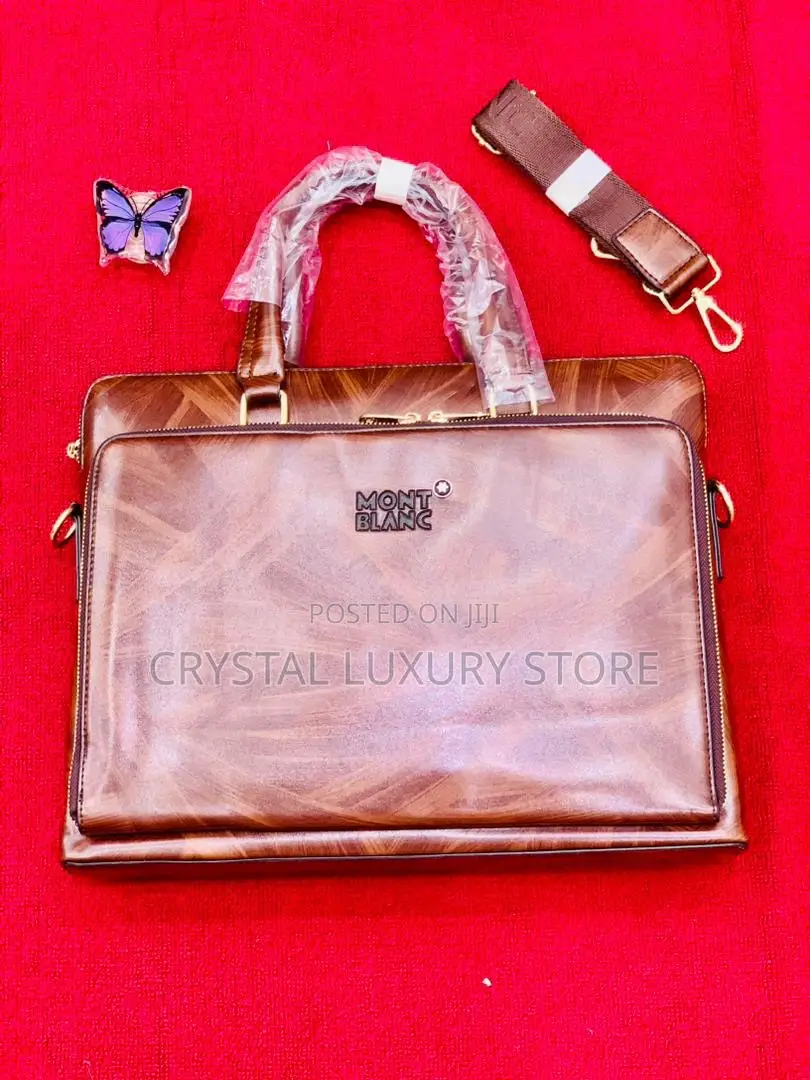 Mont Blanc Quality Luxury Laptop Bag