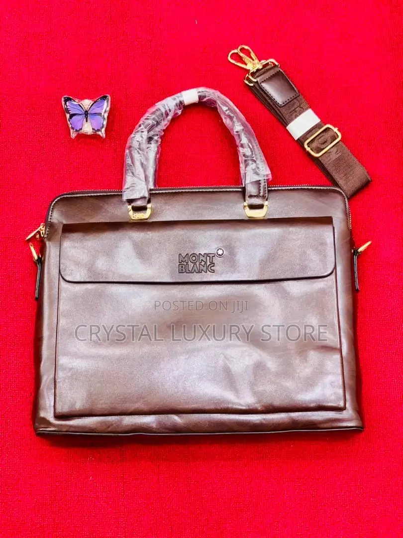 Mont Blanc Quality Luxury Laptop Bag