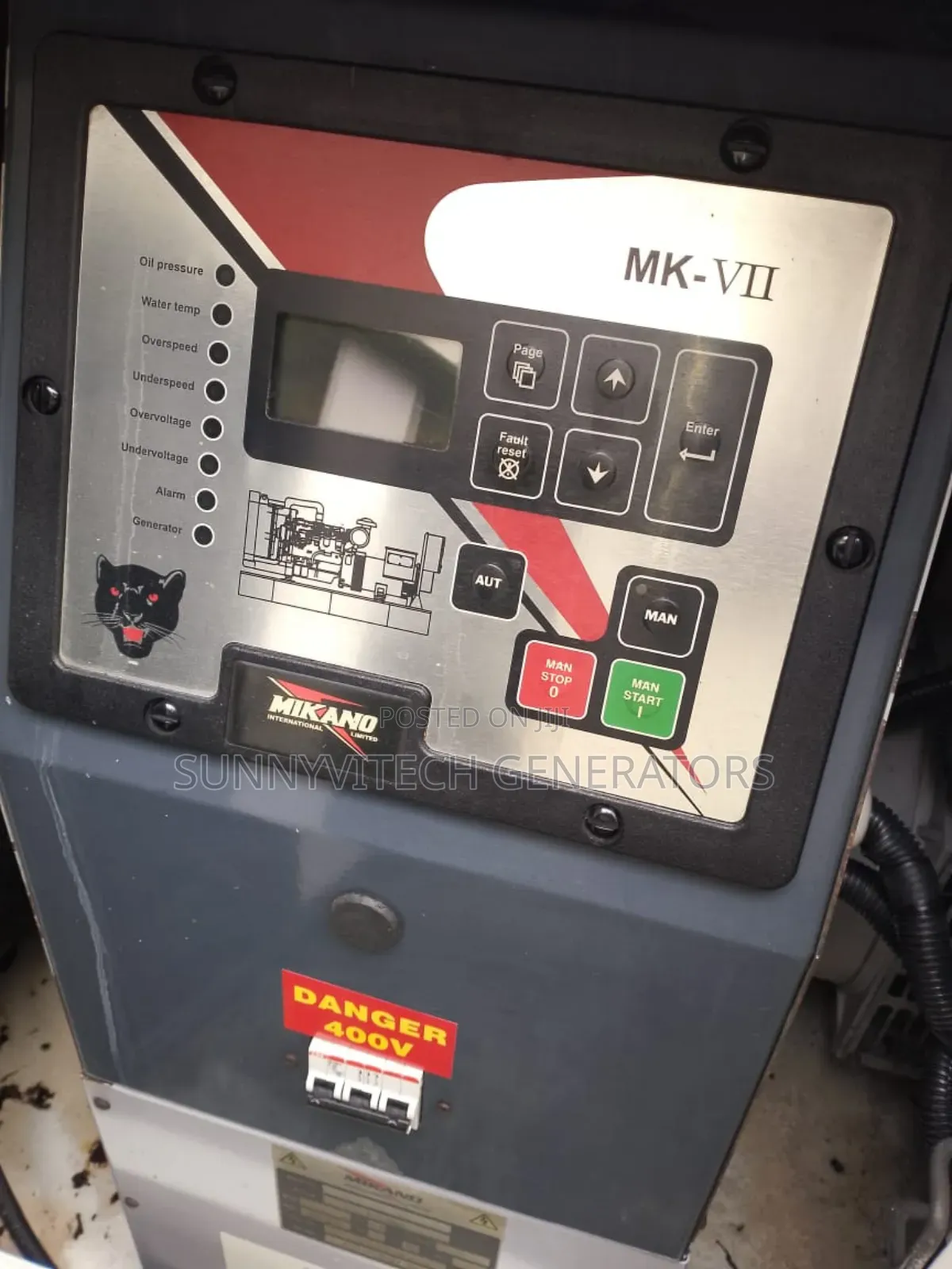 15kva Mikano Generator Perkins Super Silence Almost New One