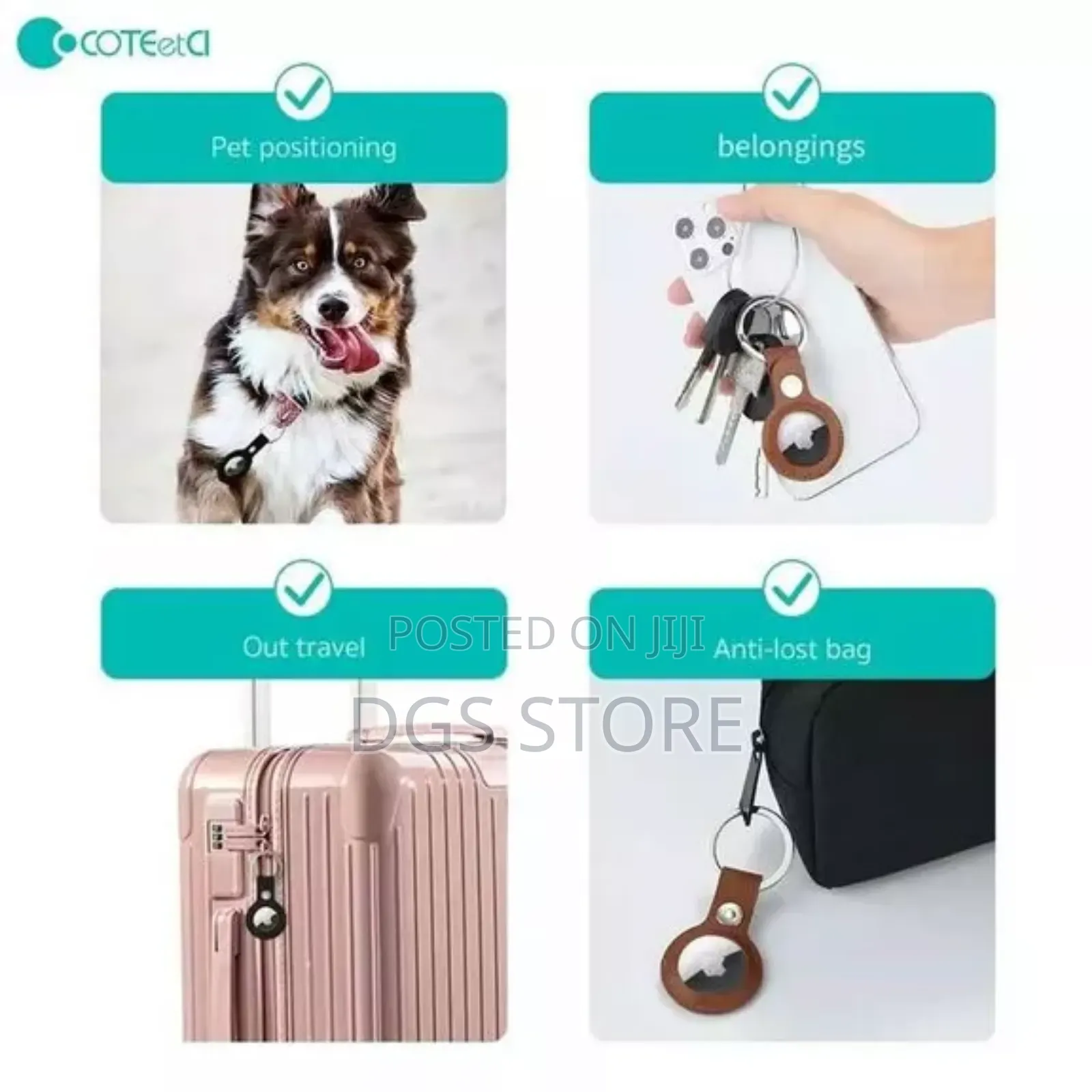 Coteci A.Tag Locator Holster Case for Airtag