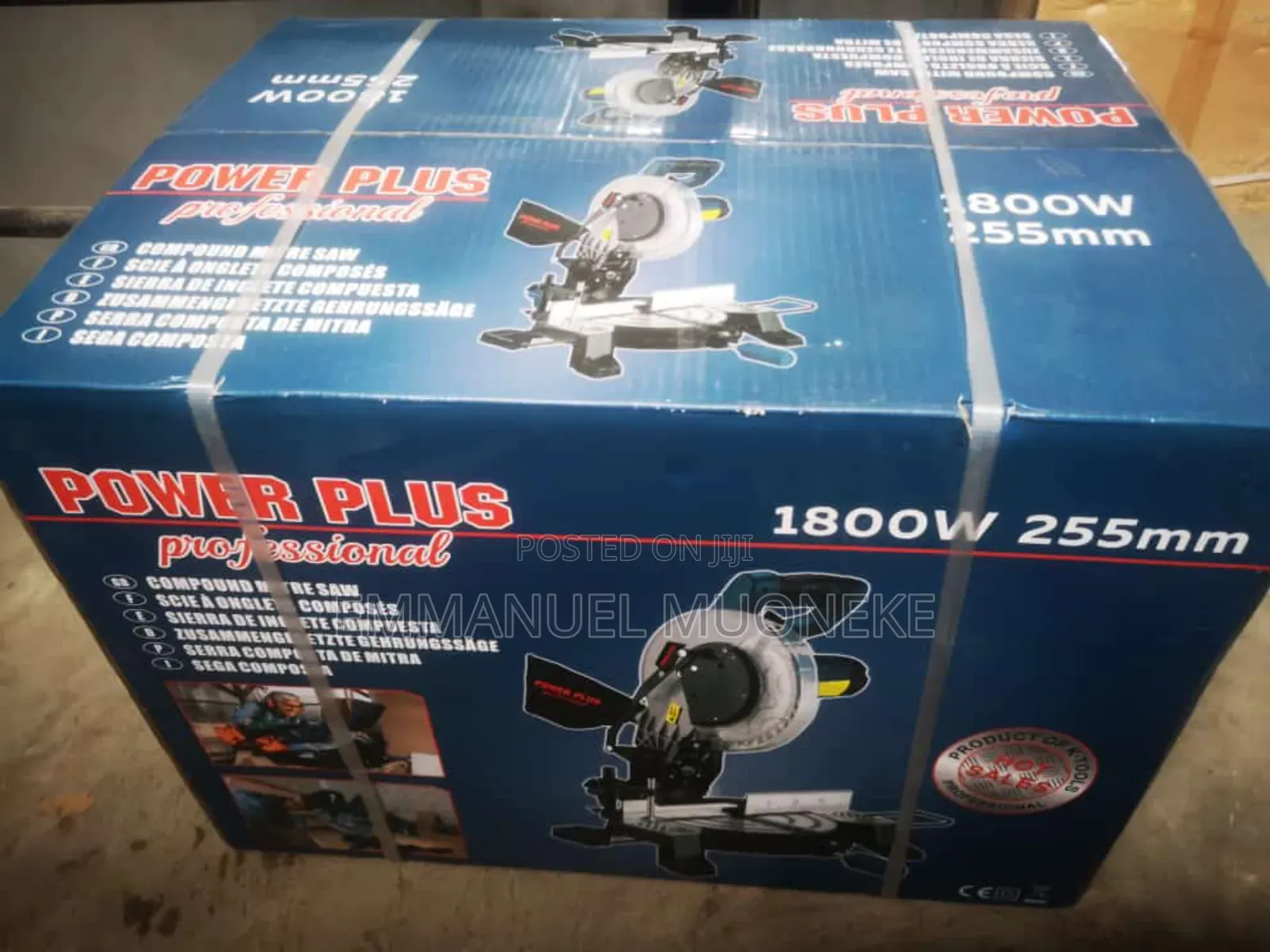 Original Power Plus 1800watts 10inchs Electric Mitre Saw Ma