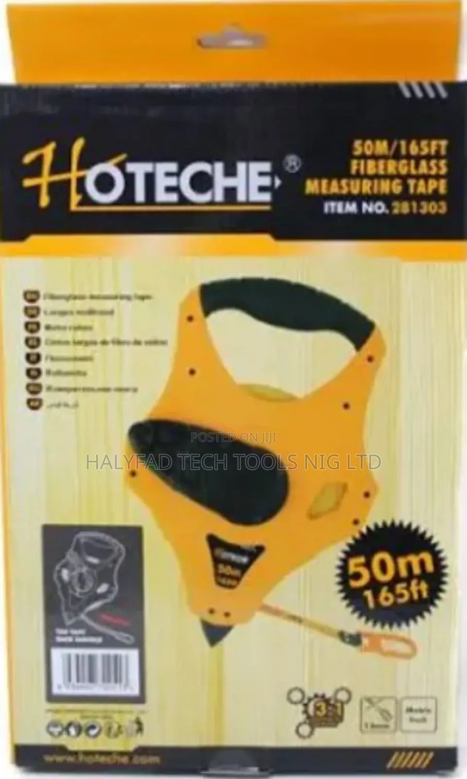 Original 50 Meter Fiber Measuring Tape