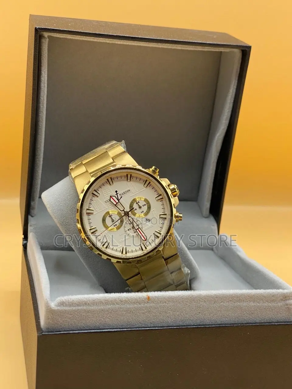 Ulysse Quality Luxury Men Chain Wristwatch