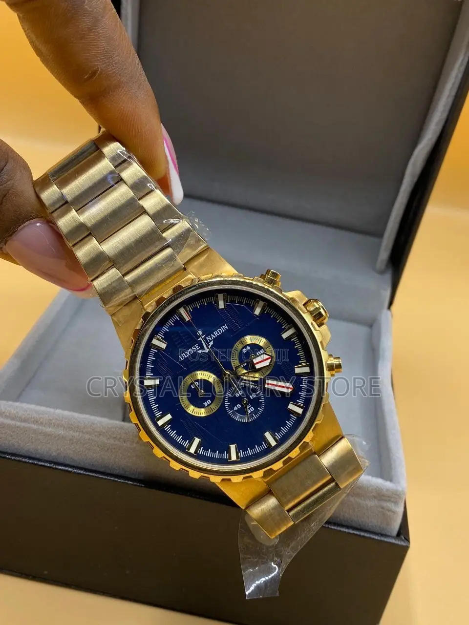 Ulysse Quality Luxury Men Chain Wristwatch