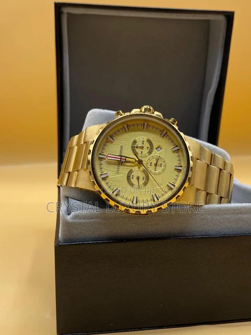 Ulysse Quality Luxury Men Chain Wristwatch