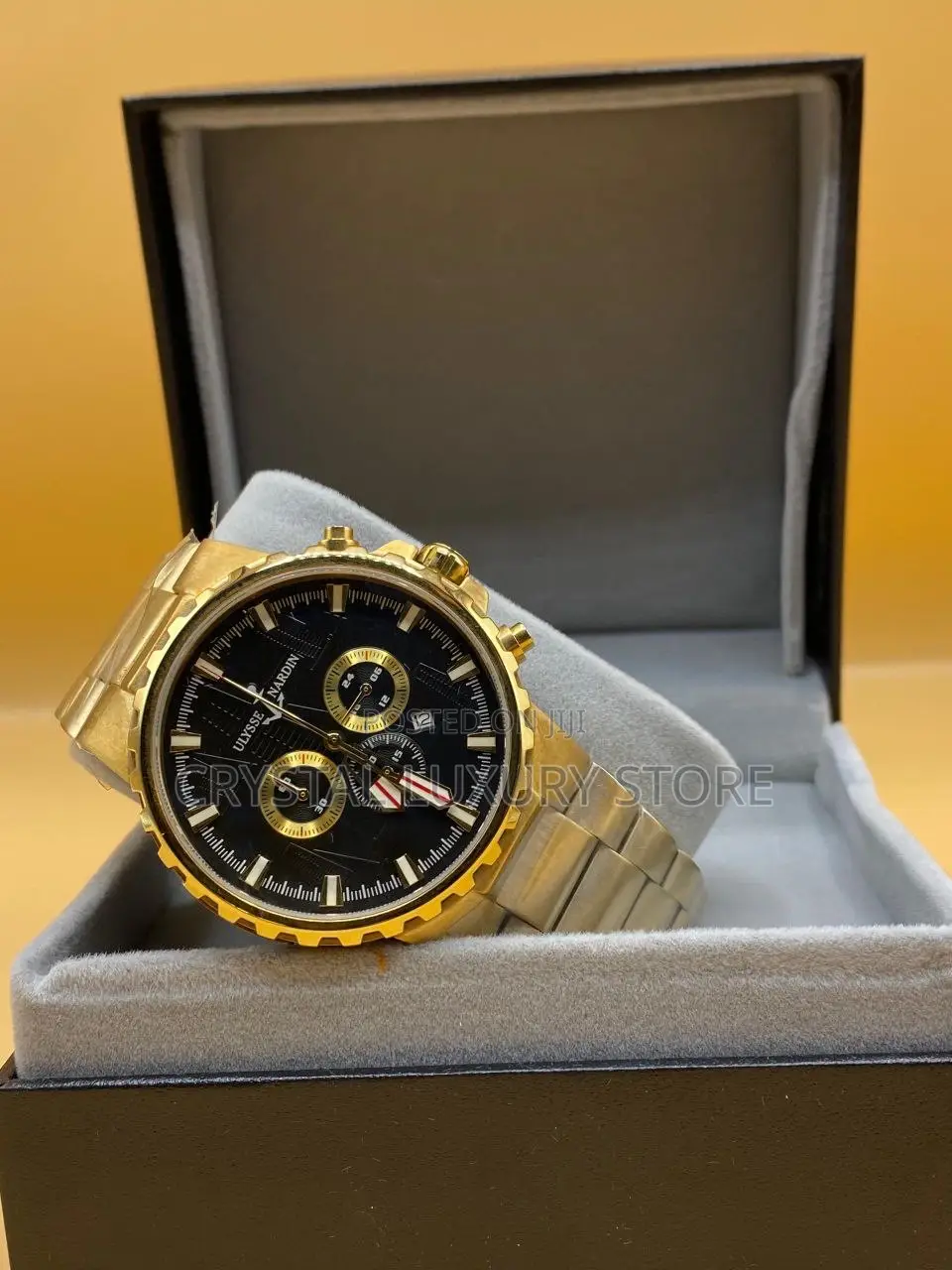 Ulysse Quality Luxury Men Chain Wristwatch