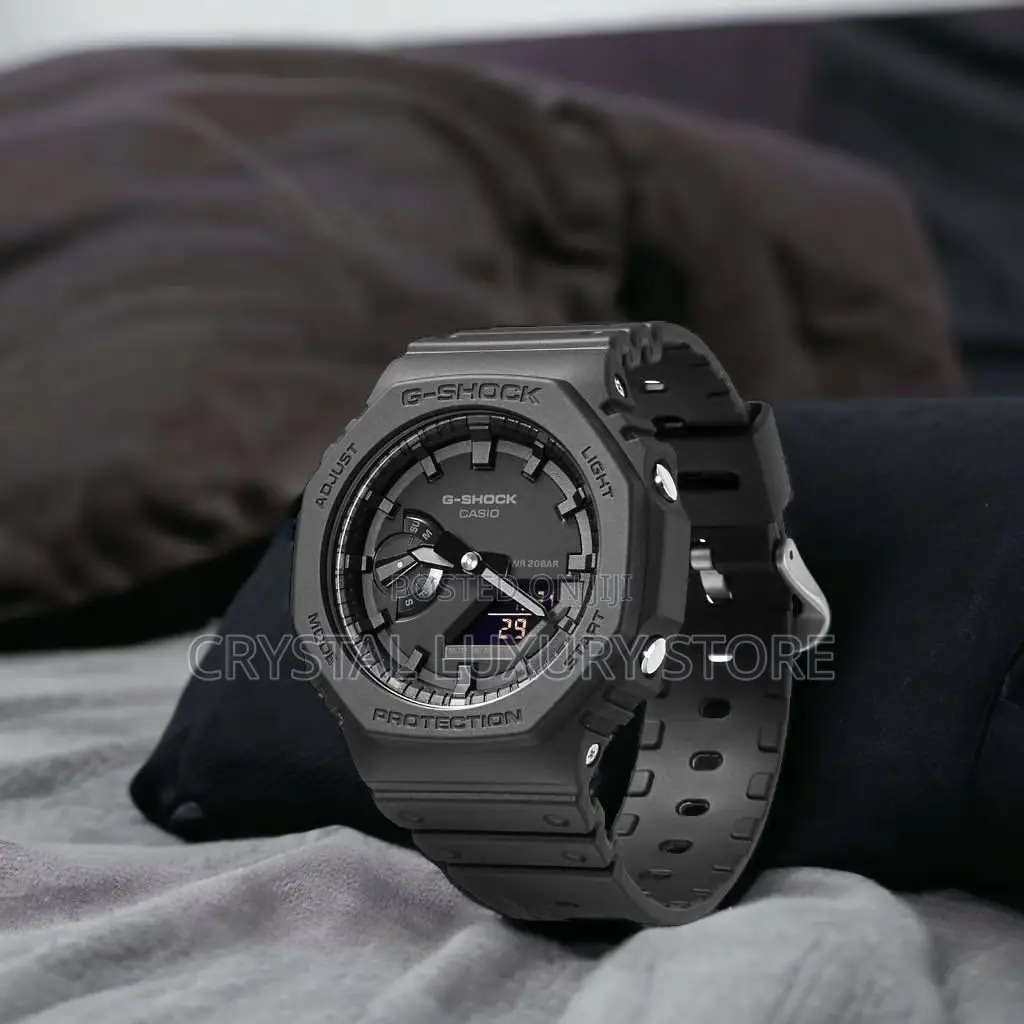 G-Shock Quality Luxury Men Rubber Strap Wristwatch