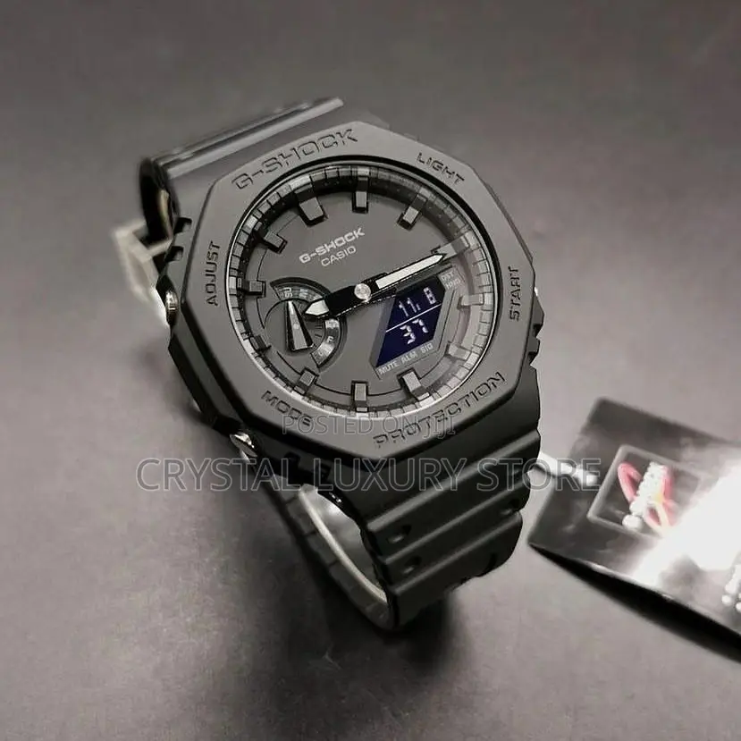 G-Shock Quality Luxury Men Rubber Strap Wristwatch