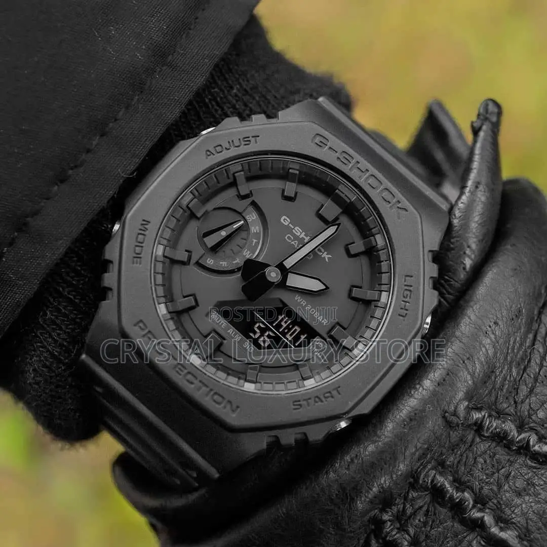 G-Shock Quality Luxury Men Rubber Strap Wristwatch