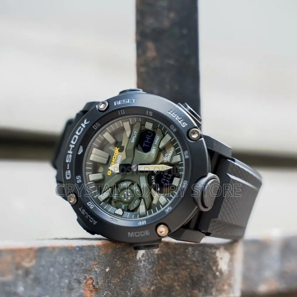G-Shock Quality Luxury Men Rubber Strap Wristwatch