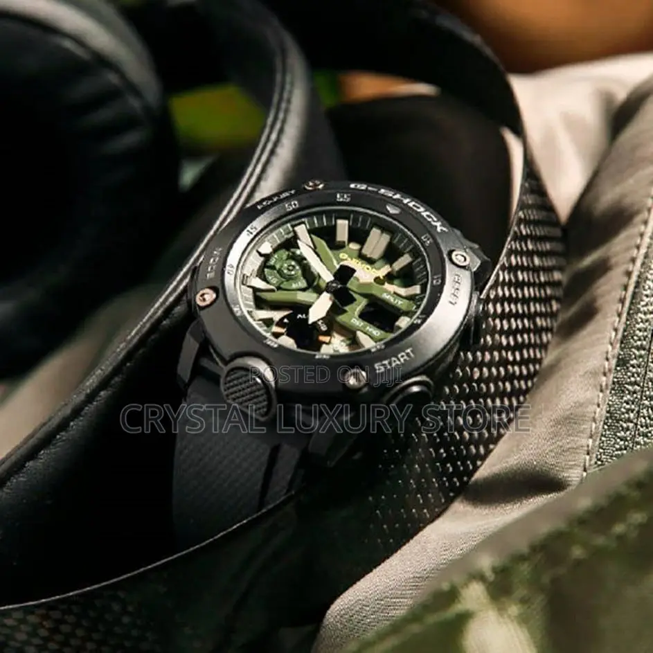 G-Shock Quality Luxury Men Rubber Strap Wristwatch