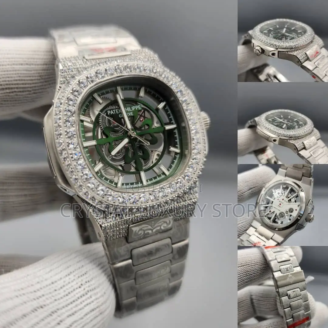Patek Philippe Quality Luxury Men Chain Wristwatch