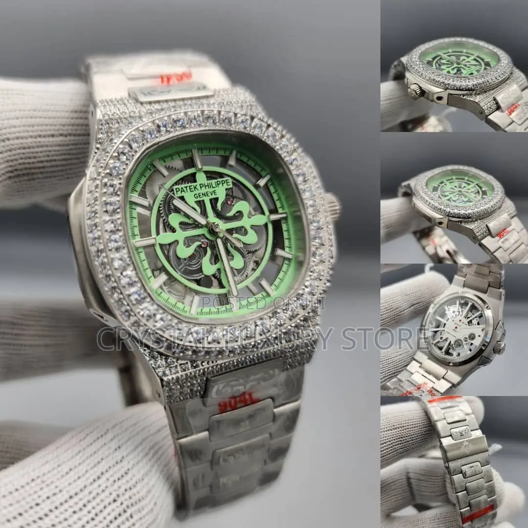 Patek Philippe Quality Luxury Men Chain Wristwatch