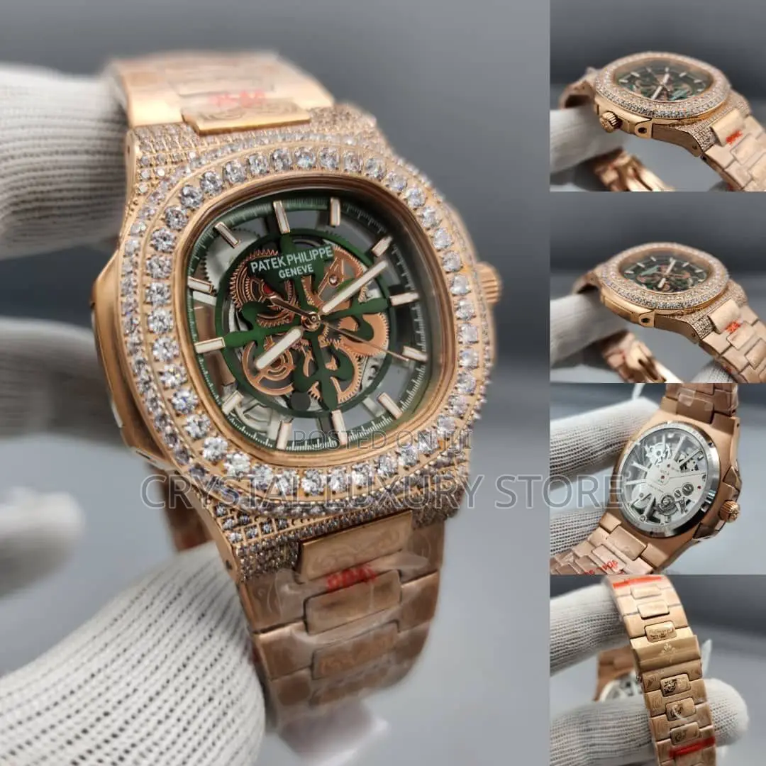 Patek Philippe Quality Luxury Men Chain Wristwatch