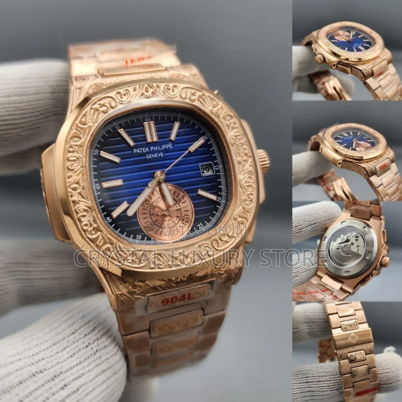 Patek Philippe Quality Luxury Men Chain Wristwatch