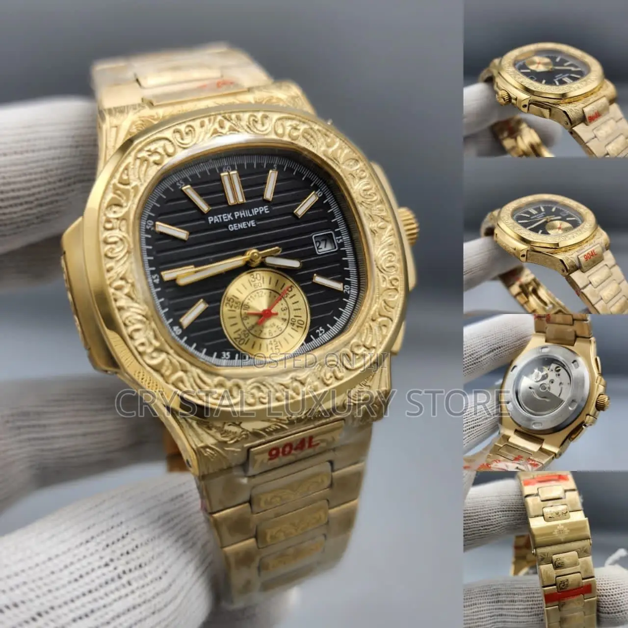 Patek Philippe Quality Luxury Men Chain Wristwatch