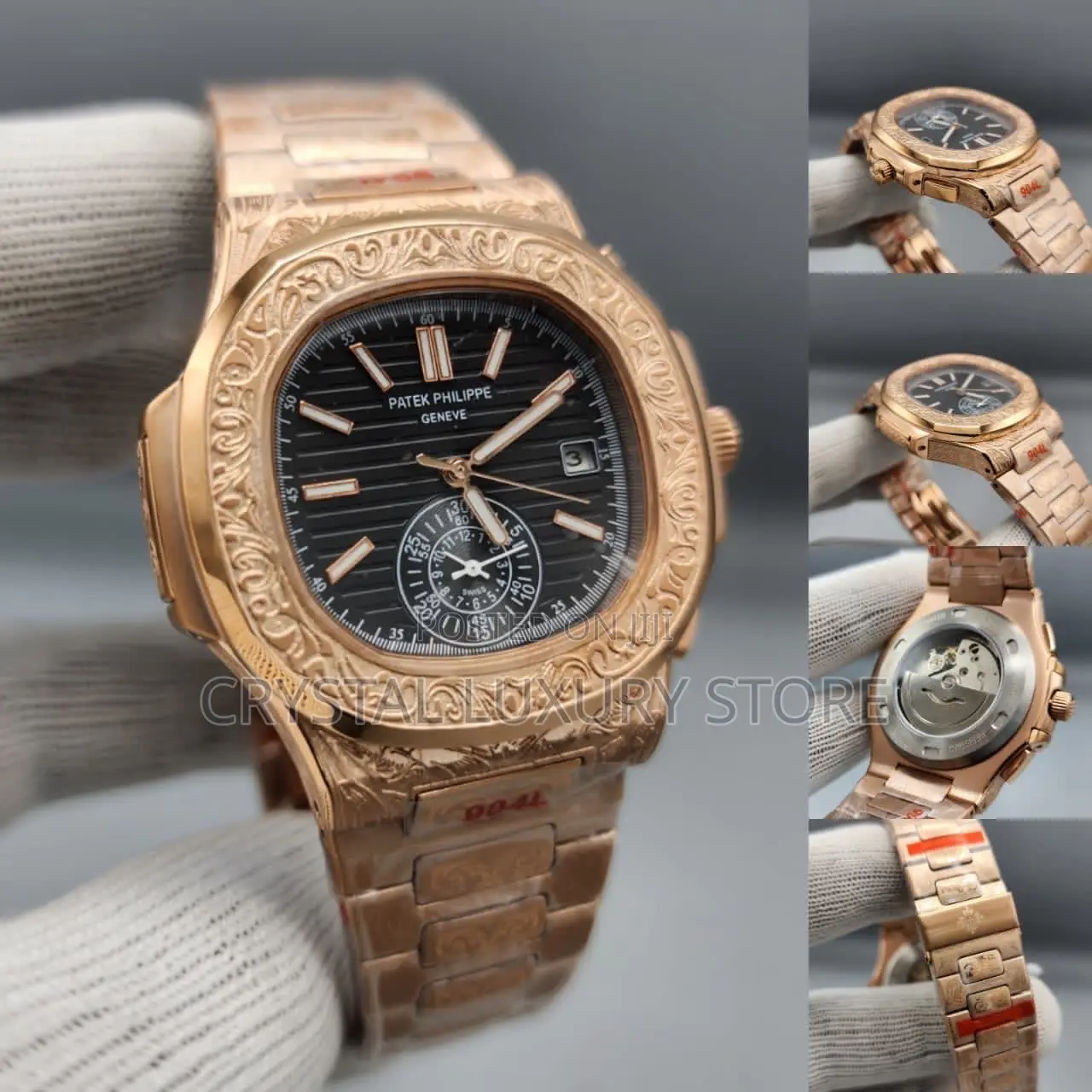 Patek Philippe Quality Luxury Men Chain Wristwatch
