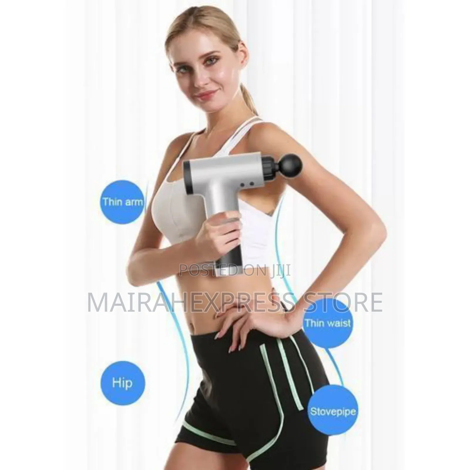 6 Speed Massage Gun, Cordless Handheld Deep Muscle Massager