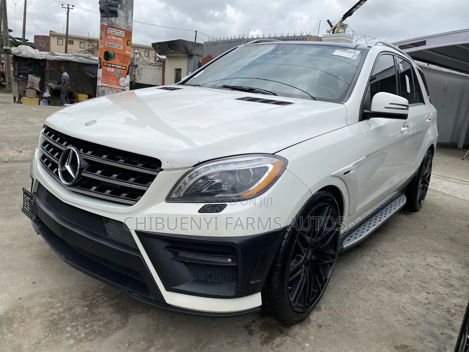 Mercedes-Benz M Class ML 350 BlueTEC 4Matic 2013 White