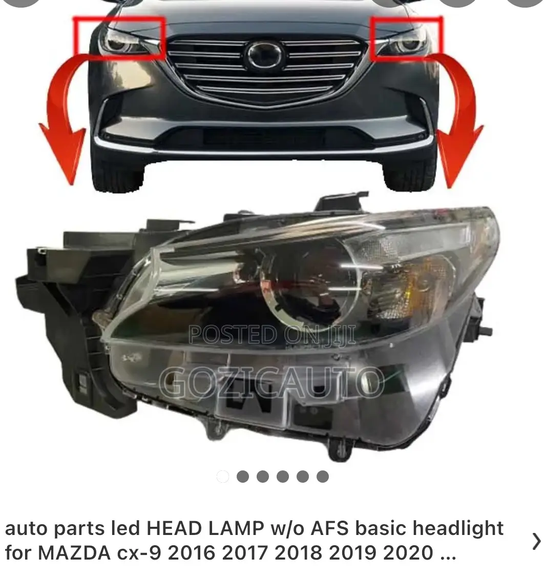 Replacement Headlights Mazda Cx-9 2017 2020