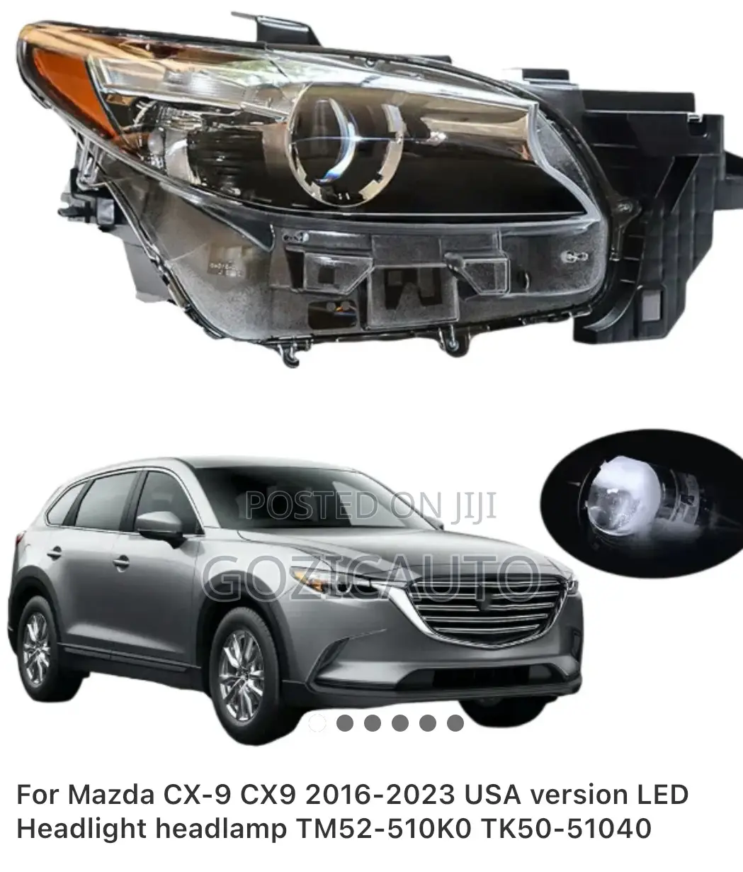 Replacement Headlights Mazda Cx-9 2017 2020