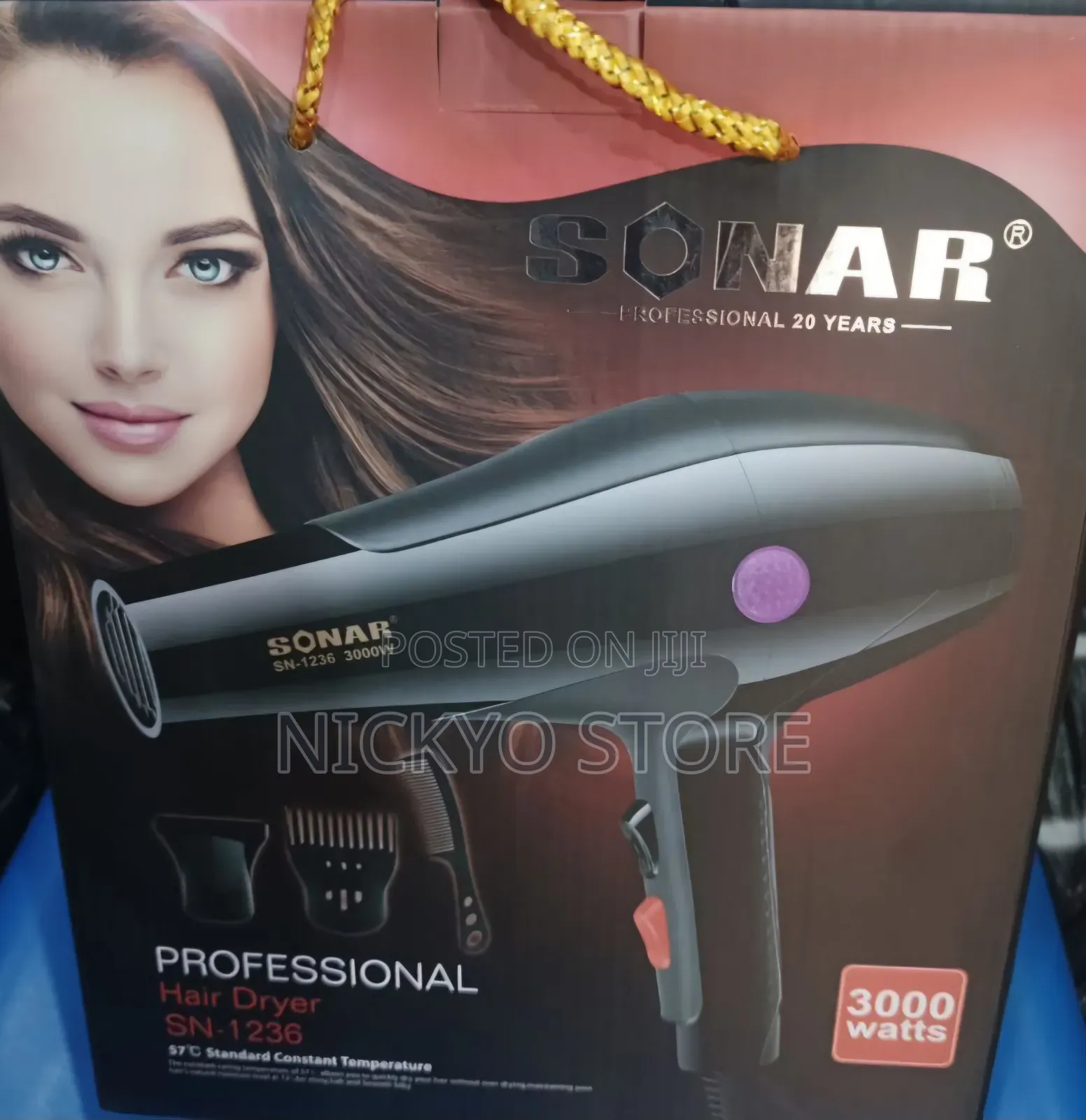 Sonar Professional Hair Dryer 3000watts