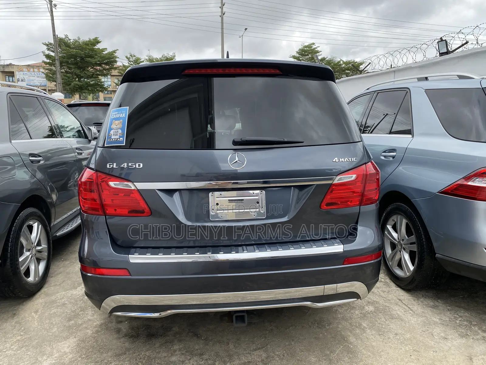 Mercedes-Benz GL-Class GL 450 2013 Gray