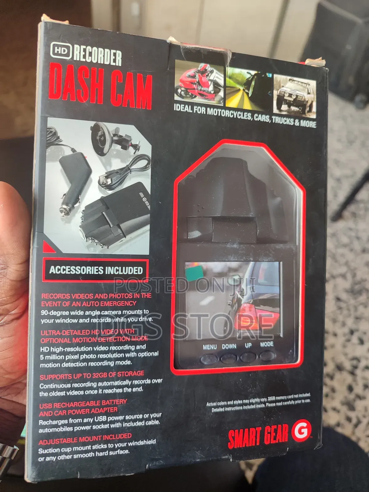 Smart Gear HD Recorder Dash Camera