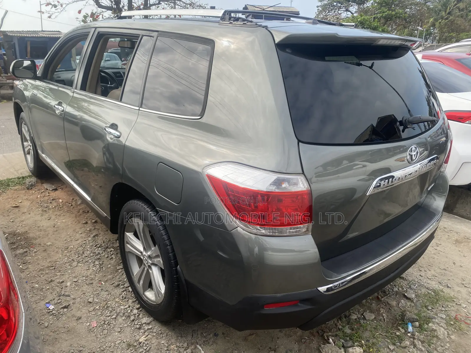 Toyota Highlander Limited 3.5l 4WD 2013 Green