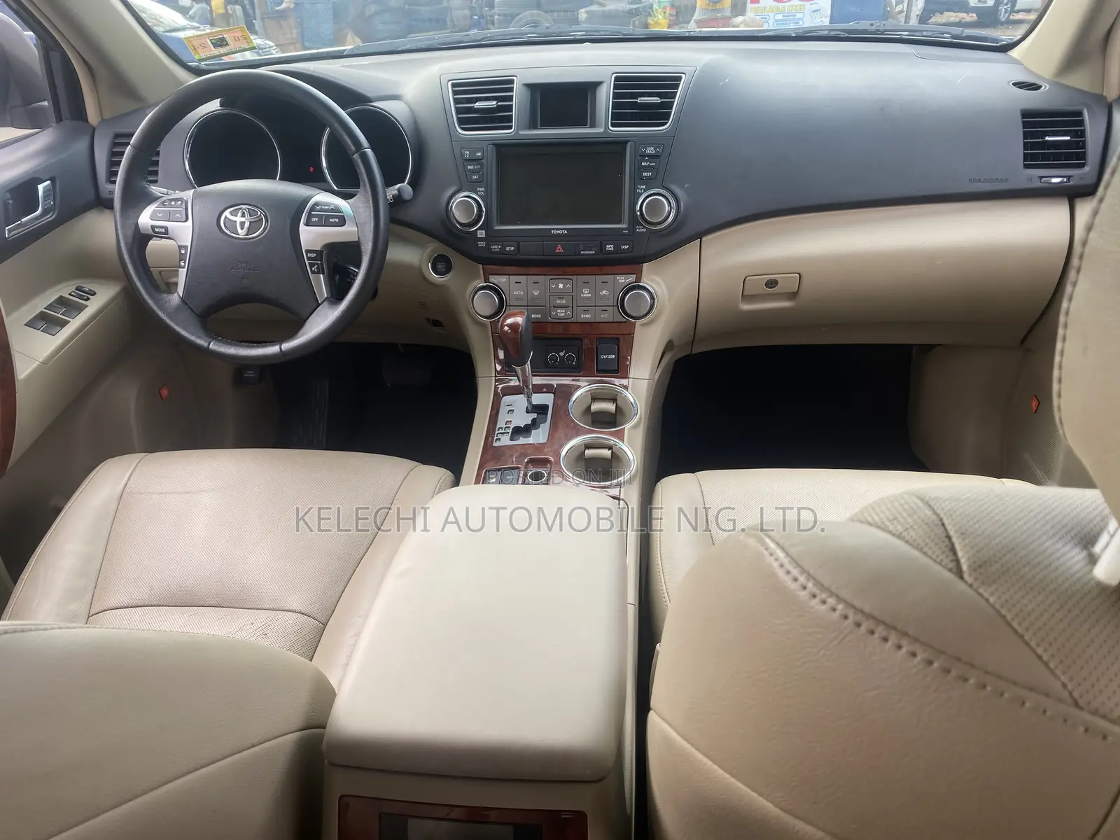 Toyota Highlander Limited 3.5l 4WD 2013 Green