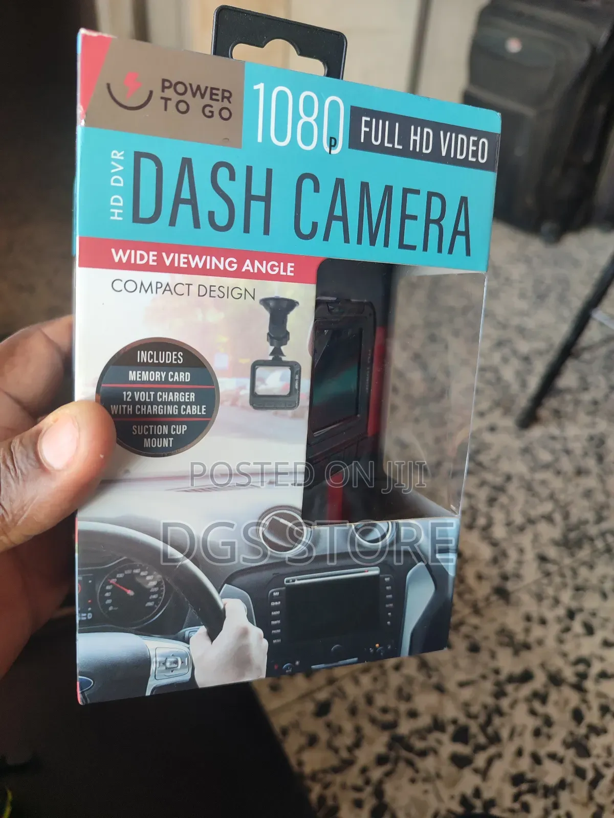 Power to Go HD Dash Camera