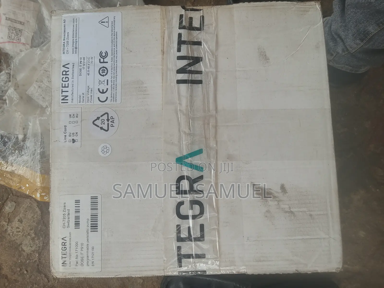 Peristaltic Pump Programmable (Ch-7205 Zizers Switzerland)